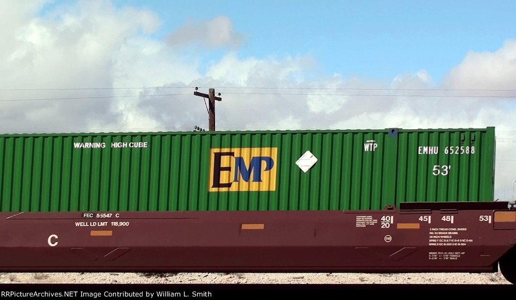 WB Intrmodal Frt at Erie NV -98