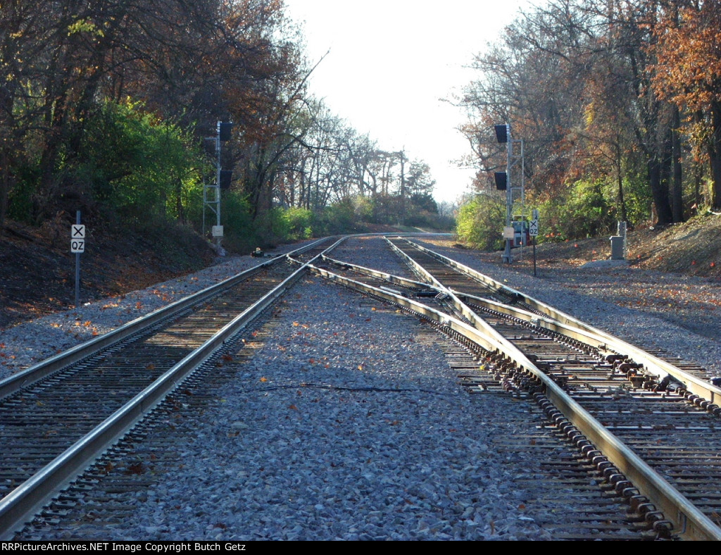 The other side of the road..at S Sappington....