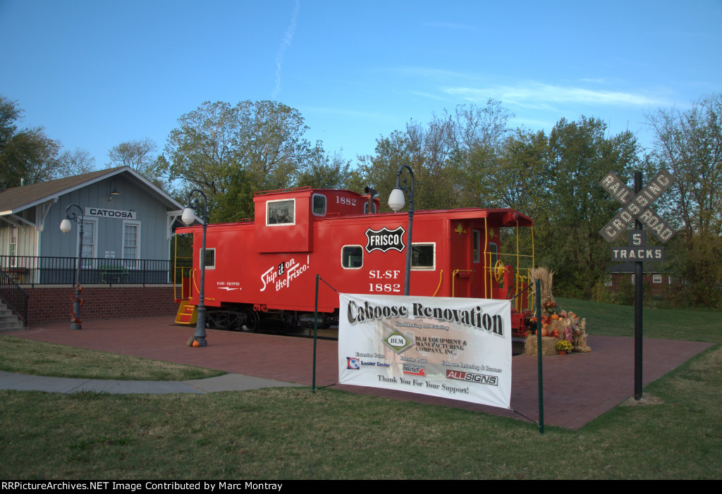  caboose SLSF 1882