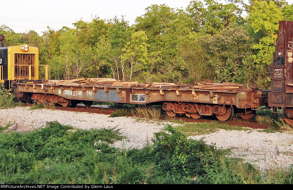ITGX 214, ex DODX 6-axle flatcar