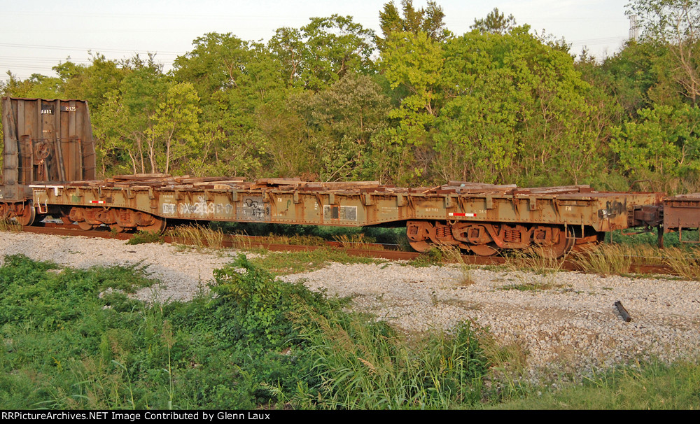 ITGX 203, ex DODX 6-axle flatcar