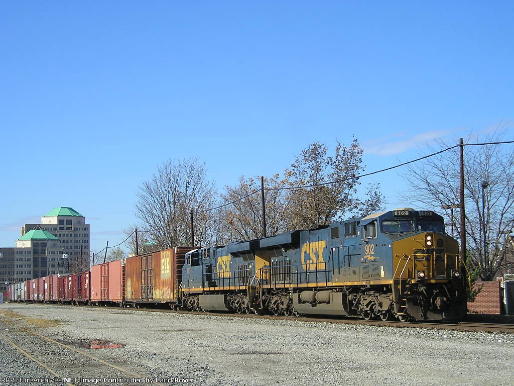 CSXT 902 On CSX Q 241 Eastbound