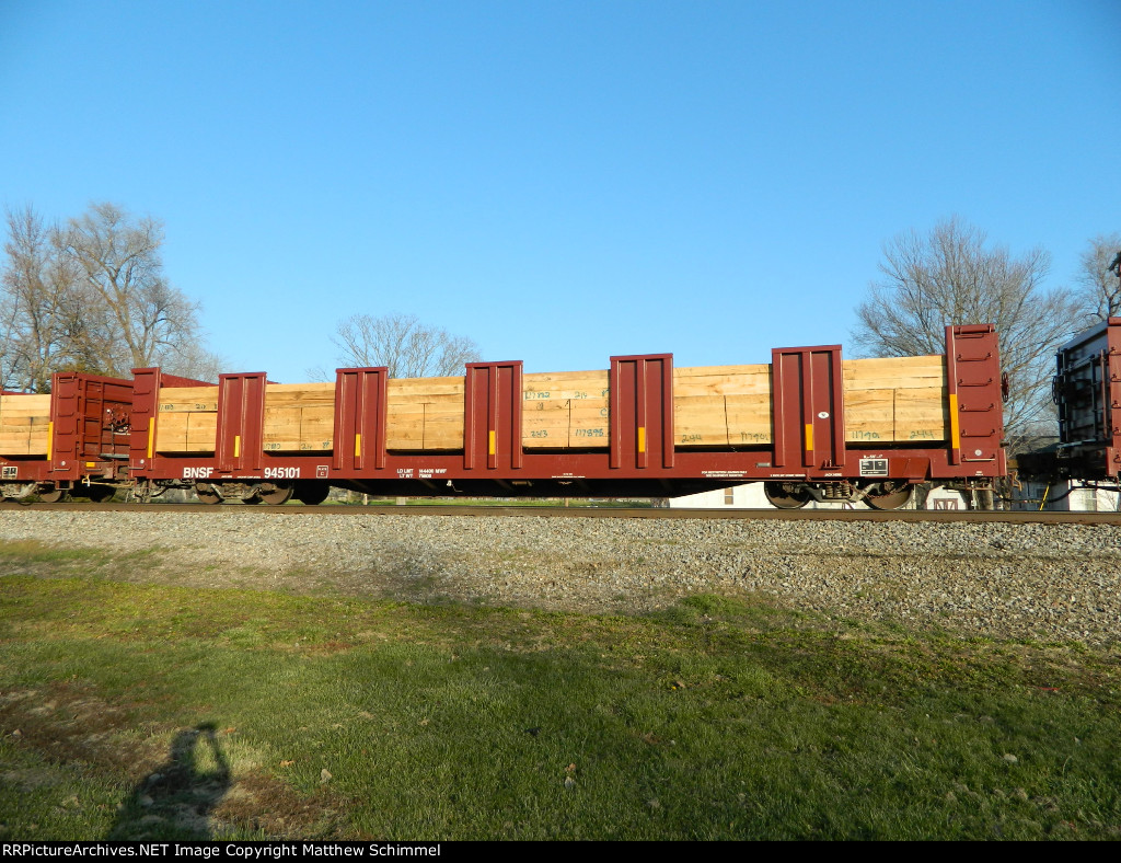 BNSF Tie Car - 3