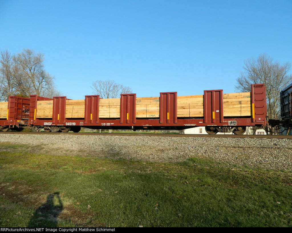 BNSF Tie Car - 4