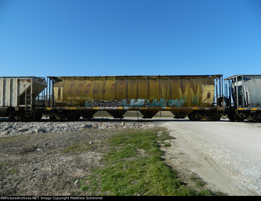 Old Beat Up Scoular Hopper