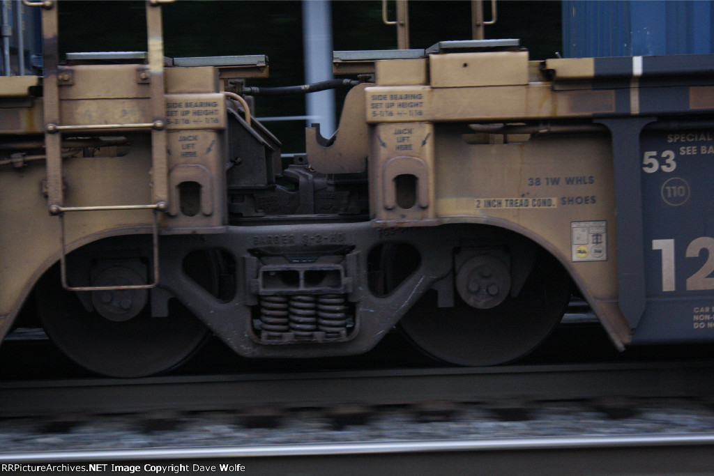 DTTX 721805 Articulated Well Cars