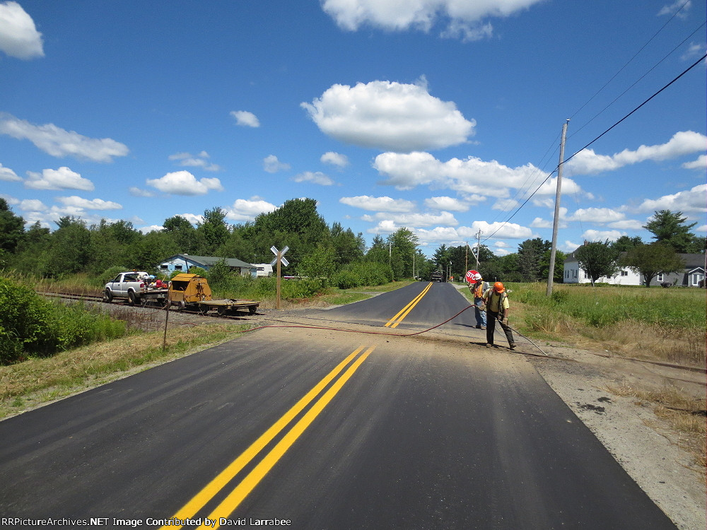 Cleaning the Flanges