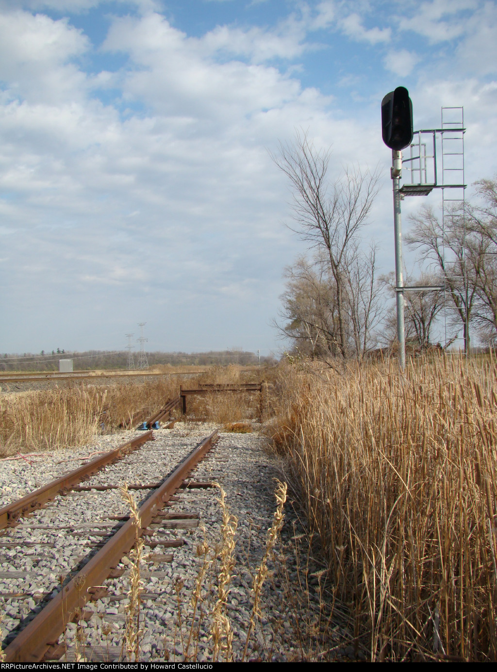 Looking East from the EAS on the forme GM&O 