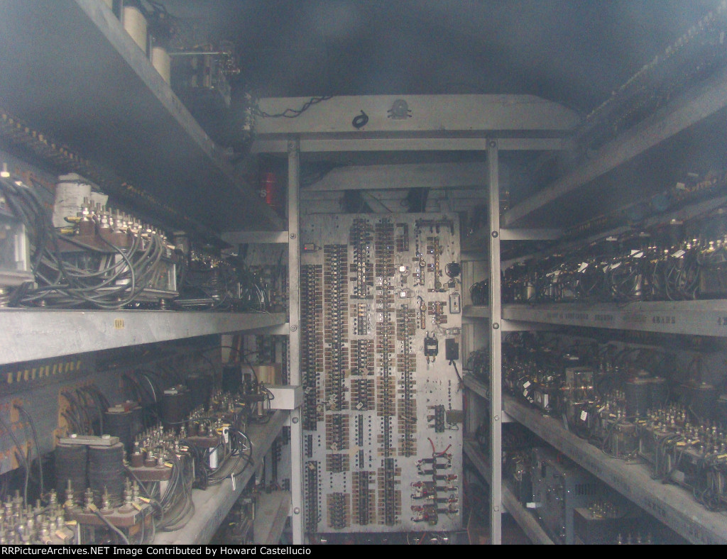 The interlocking at Verona still controlled by 1920's relays! 