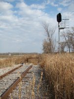 Looking East from the EAS on the forme GM&O 