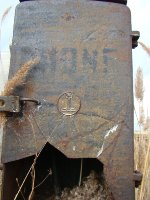 Old dispatcher call box. No the phone was not in there anylonger.