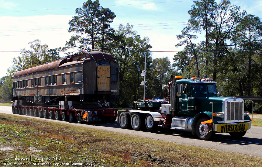 Former Alabama & Vicksburg Office Car #395