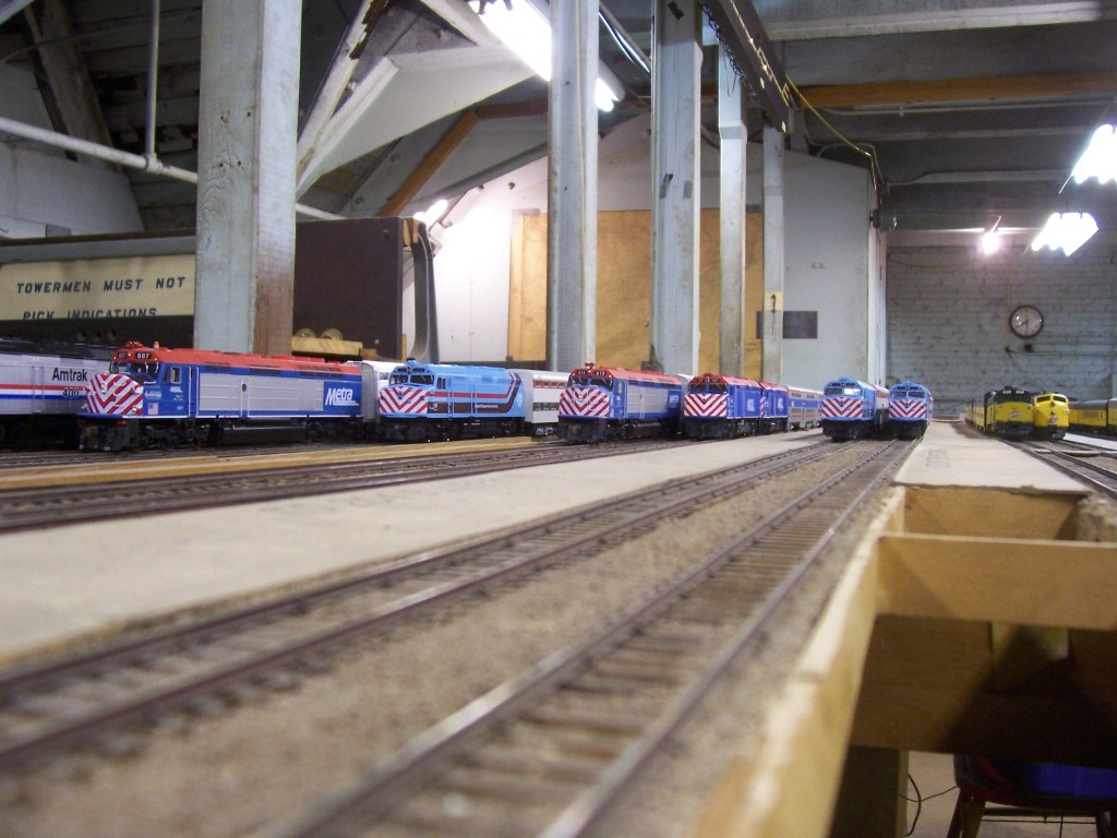 metra commuter train rest for the rush