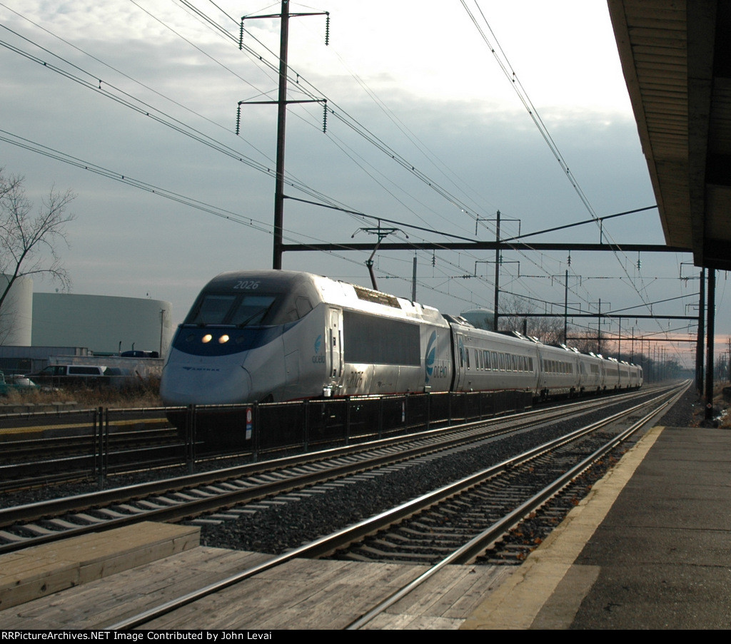Northbound Acela Train # 2254