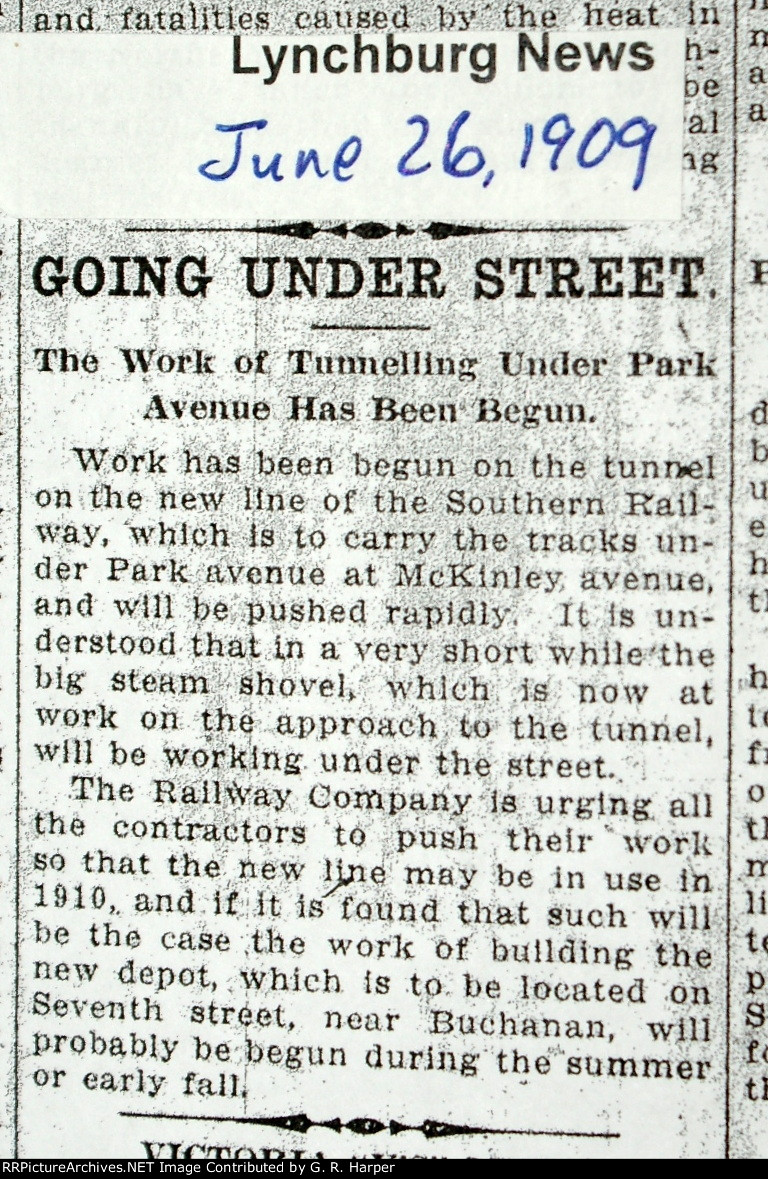 A little history on the Park Avenue tunnel seen in the background