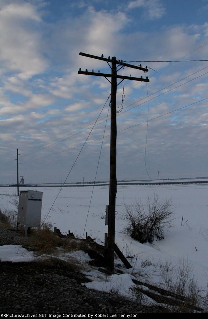 Former L&N Telegraph Pole along EVWR