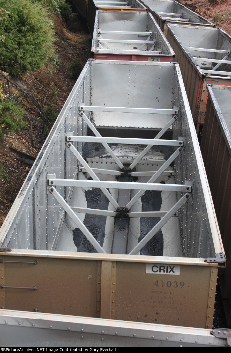 CRIX 41039 - yellow end - Citicorp Railmark Inc