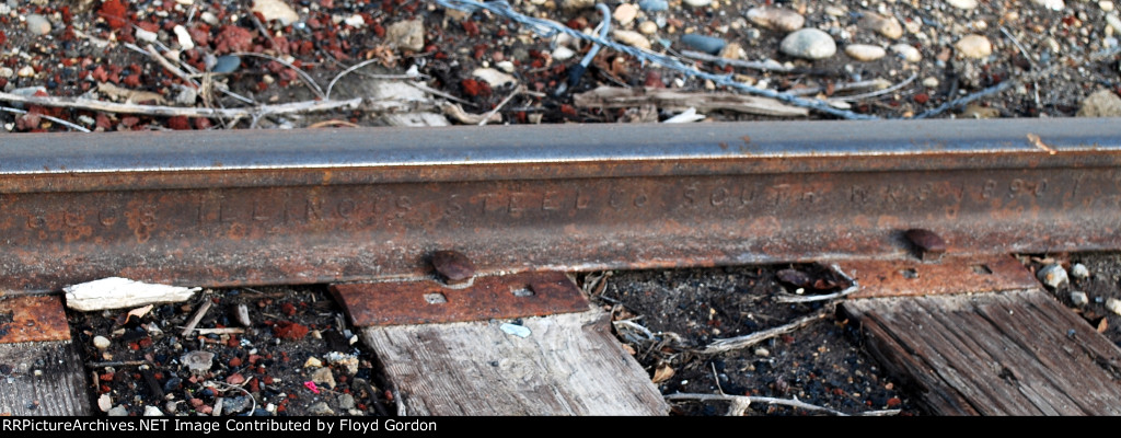 60 lbs ILLINOIS STEEL Co. SOUTH WRKS 1890