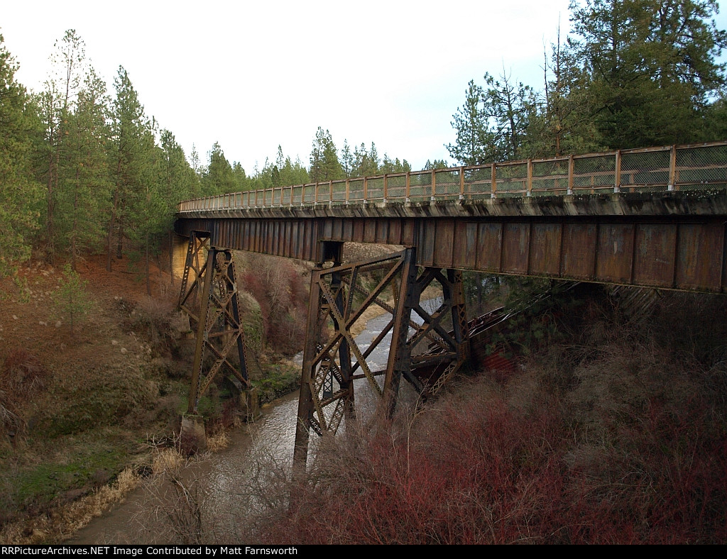 North side of Pine Creek trestle