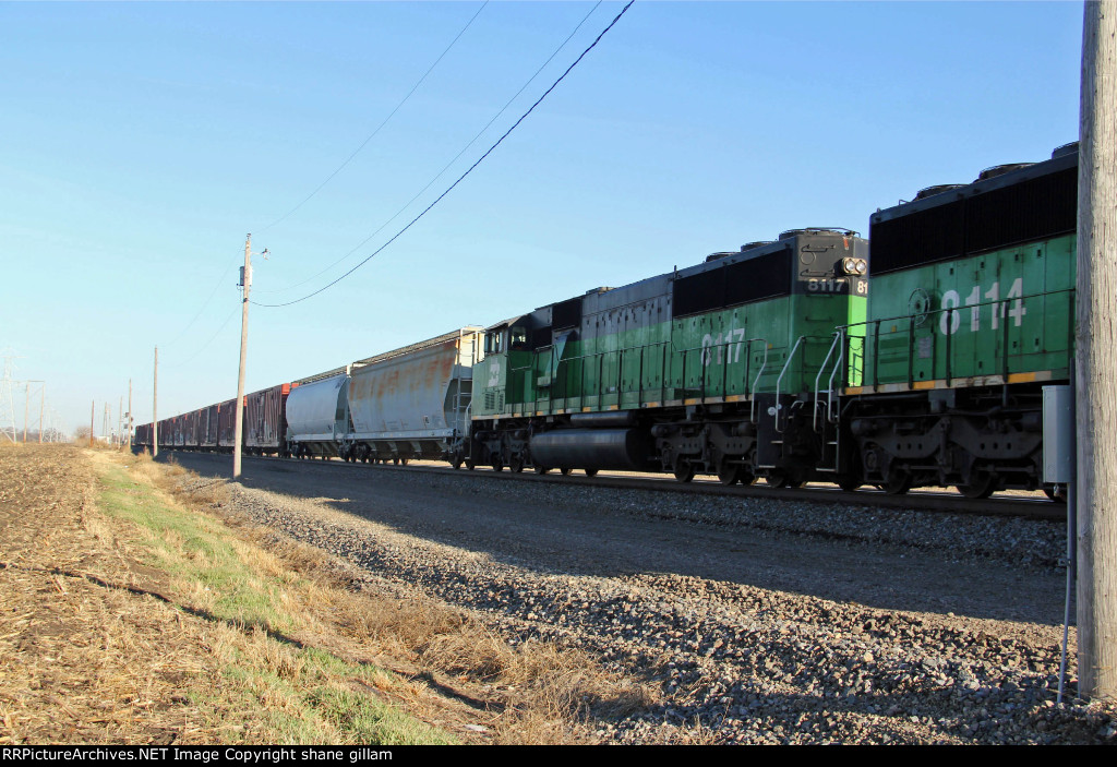 BNSF 8117 glad to see these.