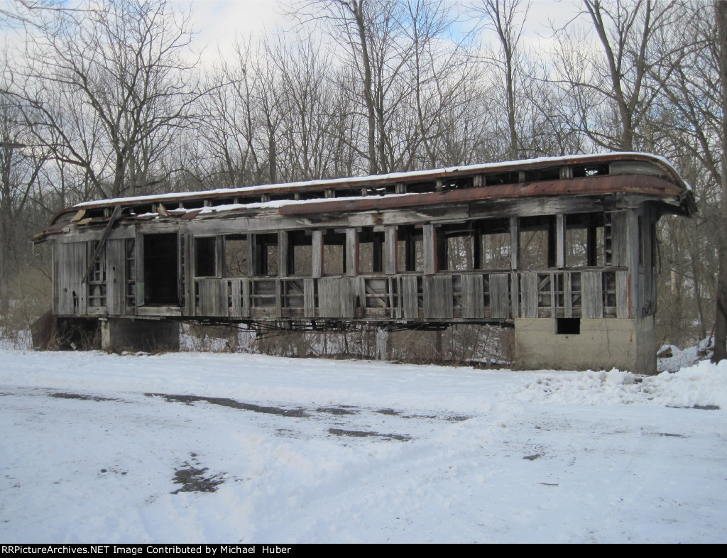 Ironton railroad combine #2 in the Whitehall PArkway
