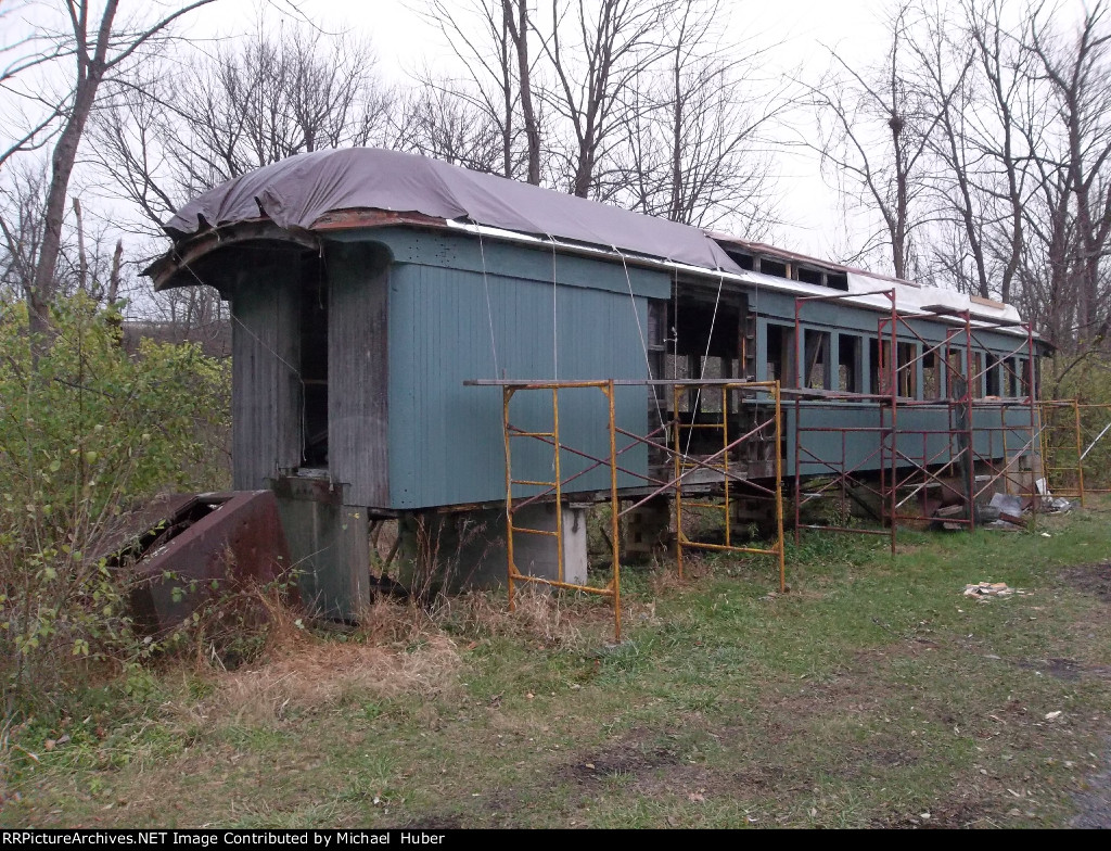 New metal roofing is being installed on Ironton combine #2