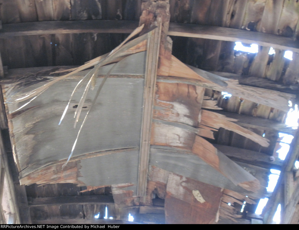 Decayed original roof on Ironton cnmbine #2