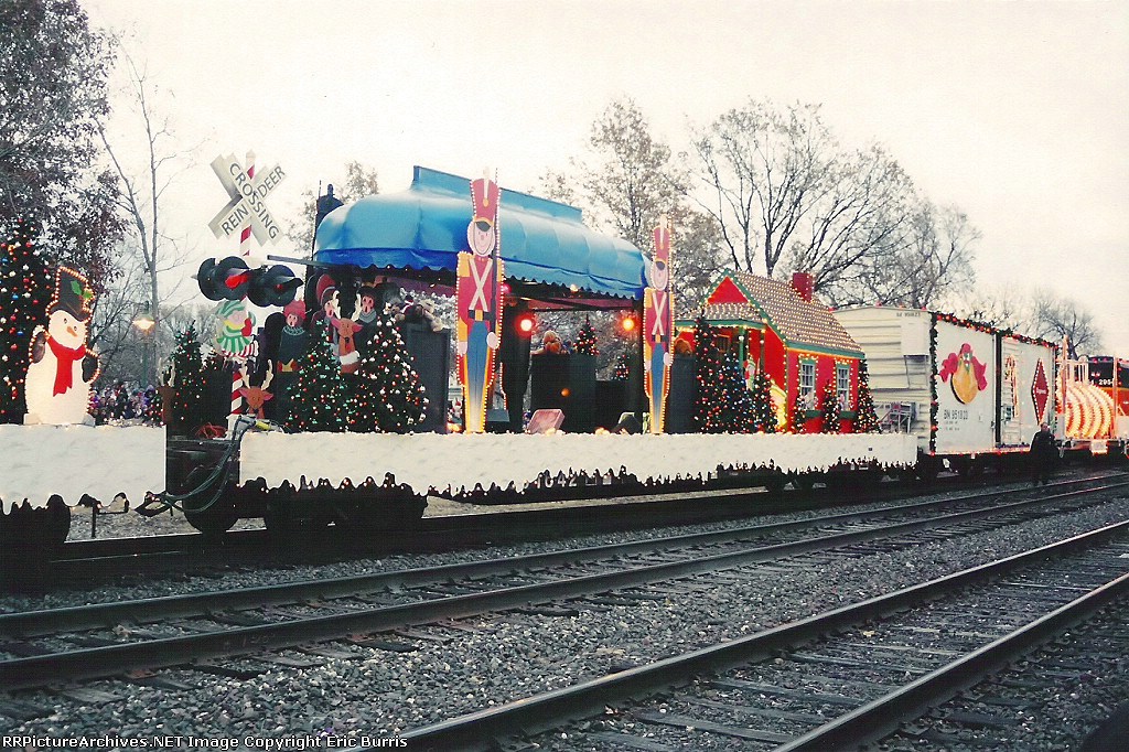 BNSF Christmas train
