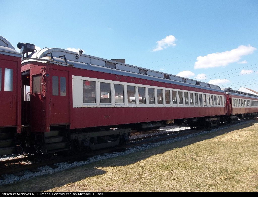 Middletown and Hummelstown RR coach #366 ( ex DL&W MU trailer)