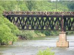 120708214 Ex-SOO Line Eau Claire River Pedestrian "S-Bridge"