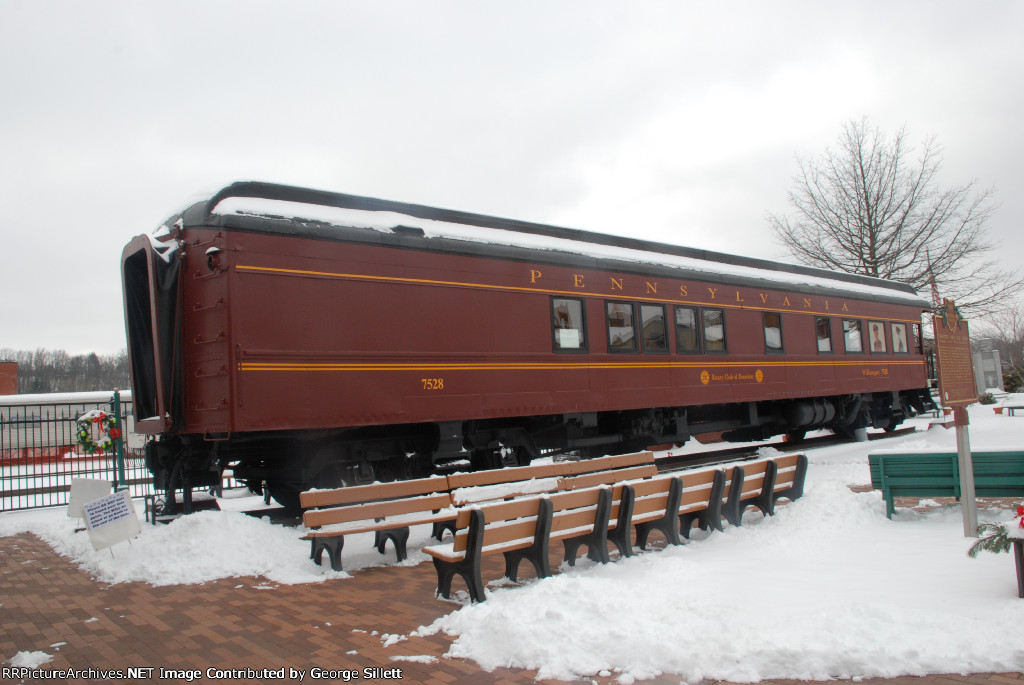 Nicely restored car...