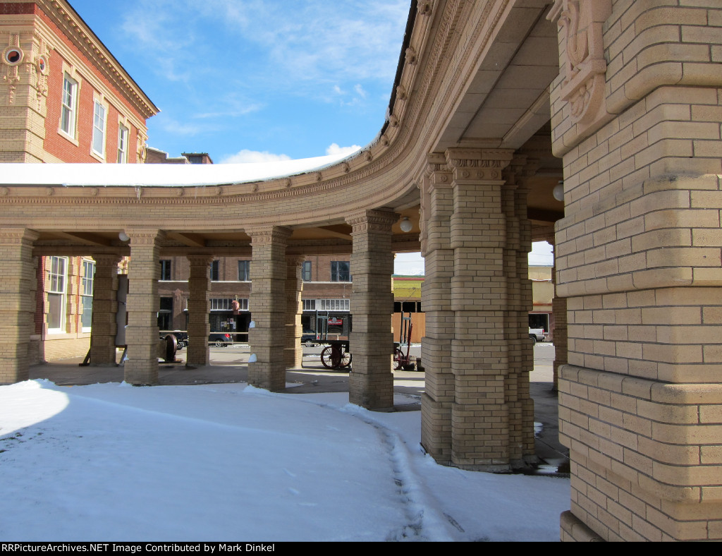 Livingston, Montana Northern Pacific station - the stop for Yellowstone National Park