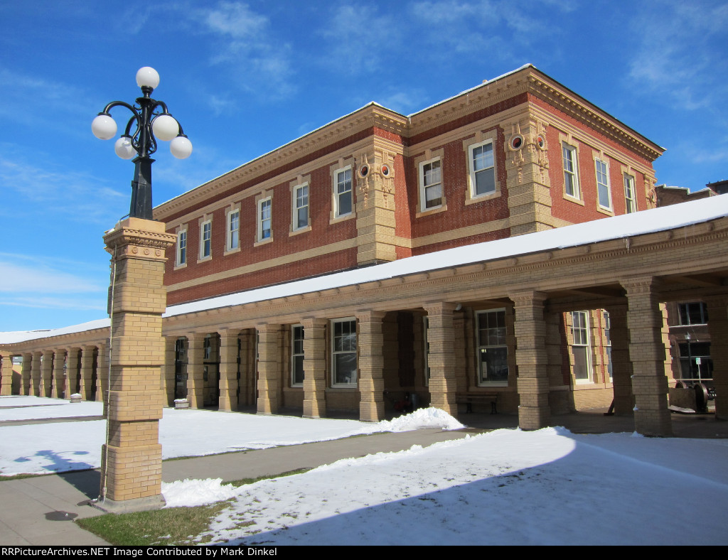 Livingston, Montana Northern Pacific station - the stop for Yellowstone National Park