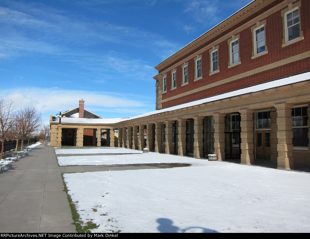 Livingston, Montana Northern Pacific station - the stop for Yellowstone National Park