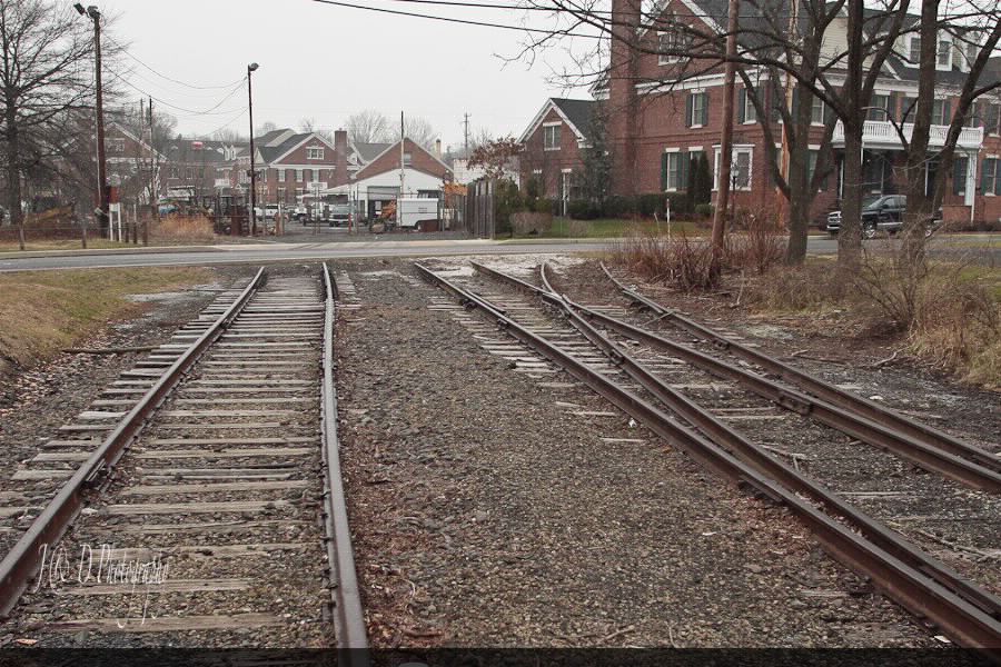 Newtown Station and Yard area.