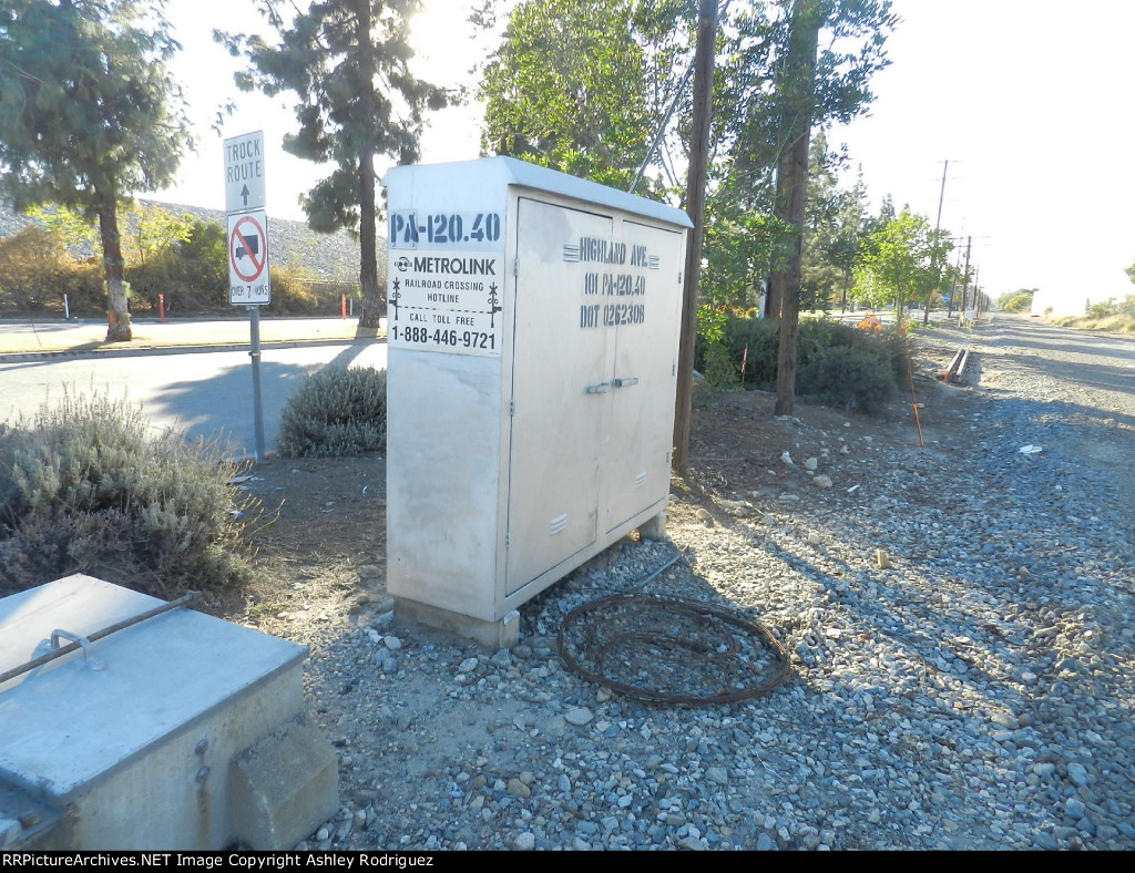Orignal ATSF signal box.