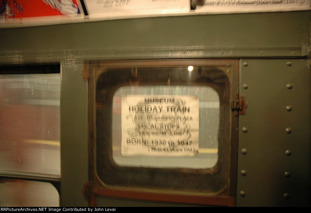 MTA Nostalgia Train Marker