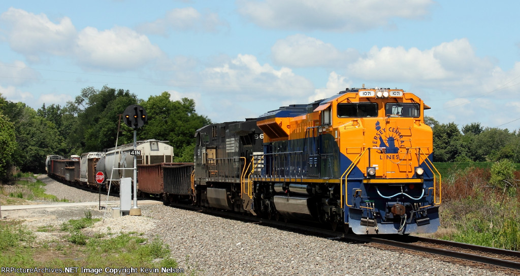 NS 1071 SD70ACe CNJ Heritage