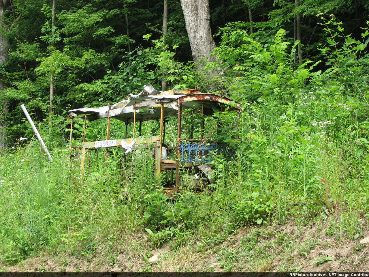 Abandoned Miniature Trolley in Dante, VA