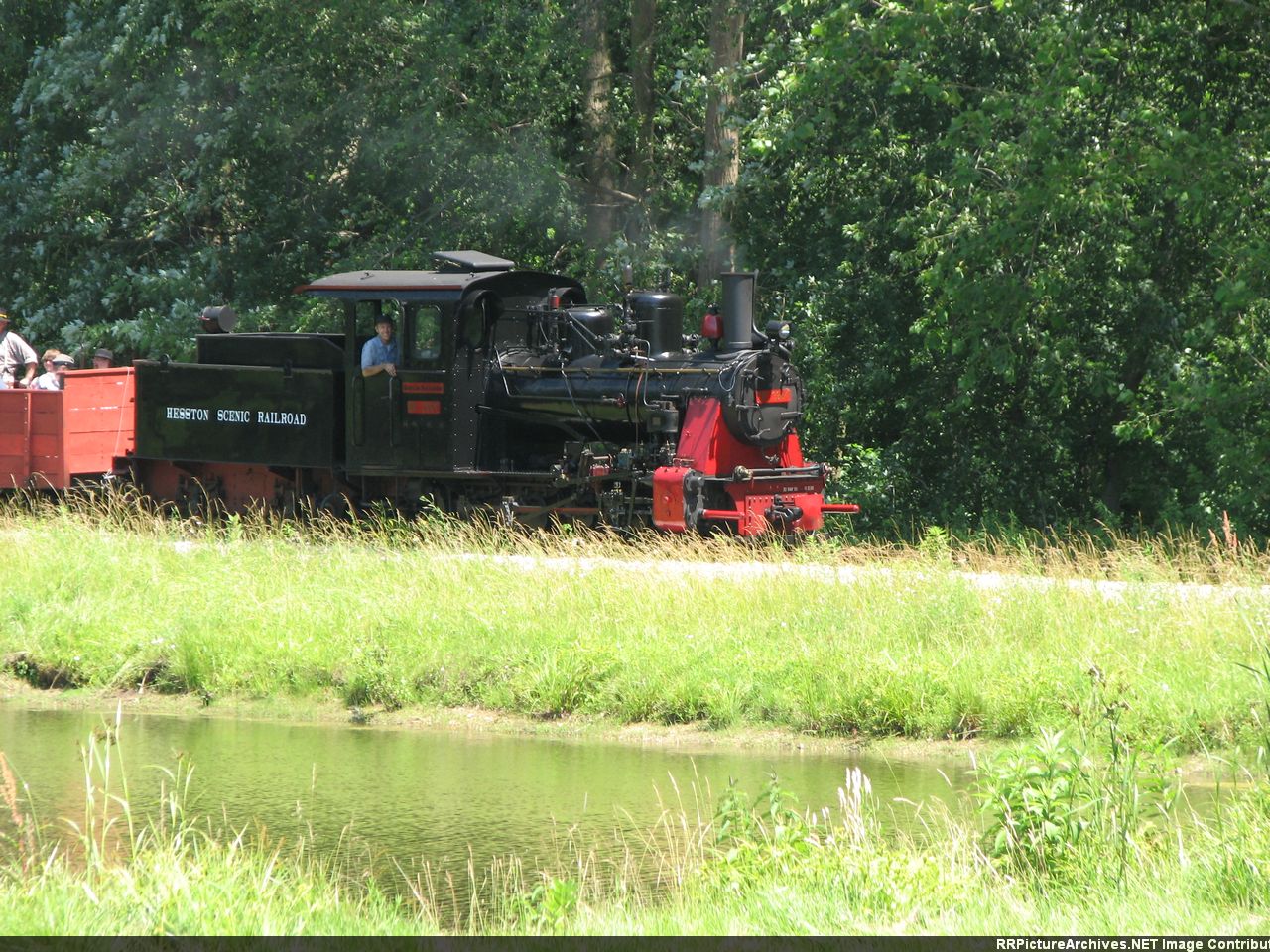 2 ft gauge steam at Hesston