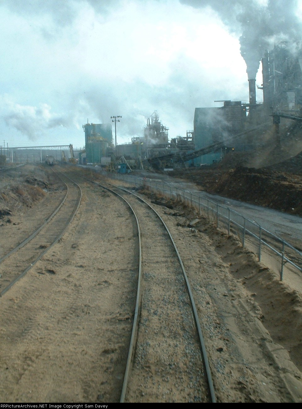 rolling down the line past the mill