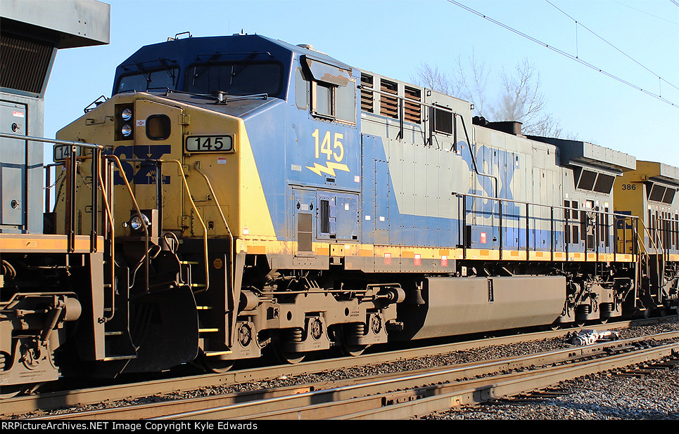 CSX AC4400CW #145 on Q034-18