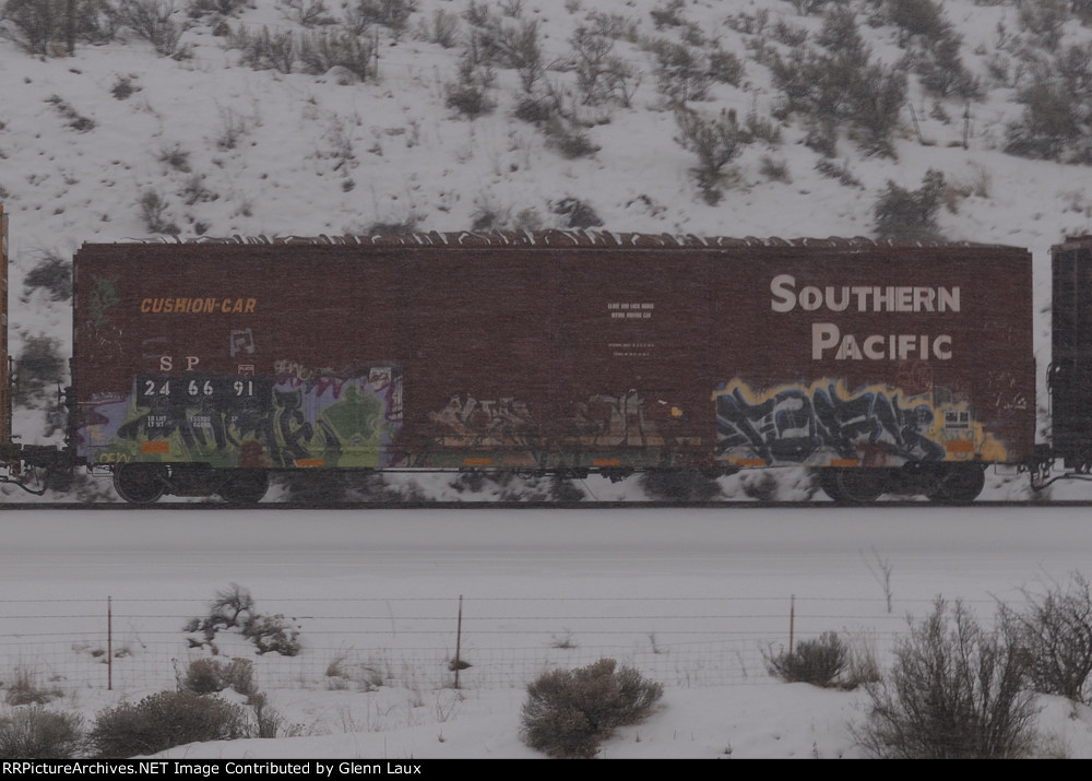 SP 246691 in a snow storm