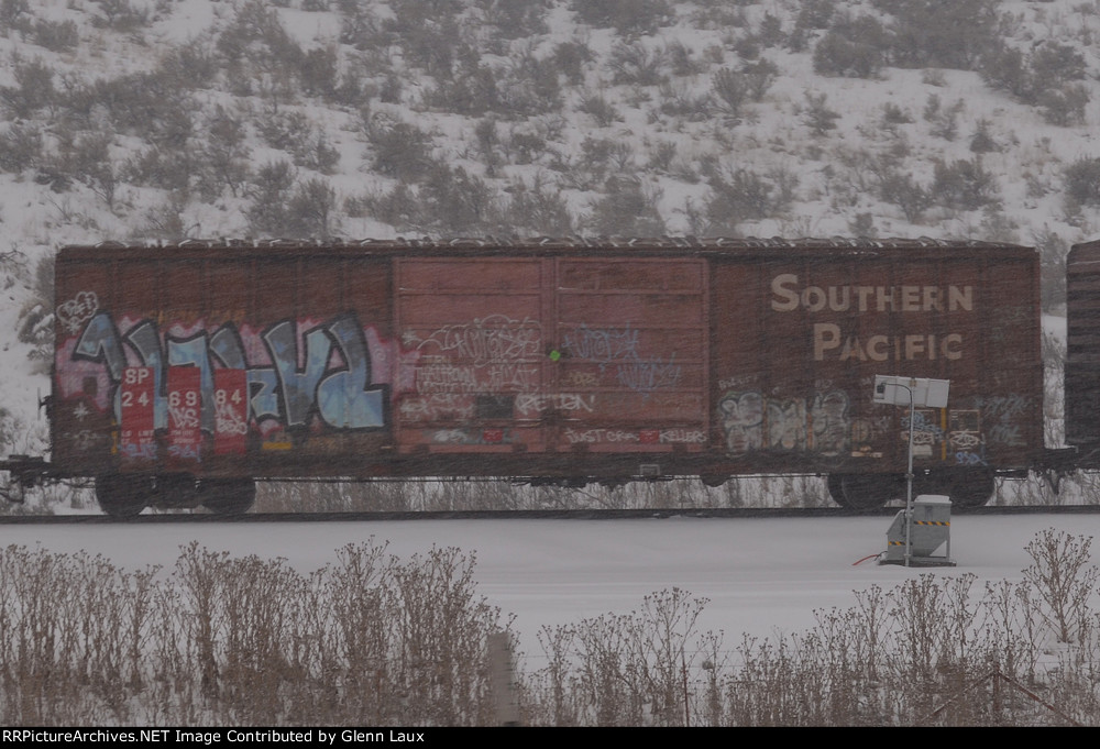 SP 246984 in a snow storm