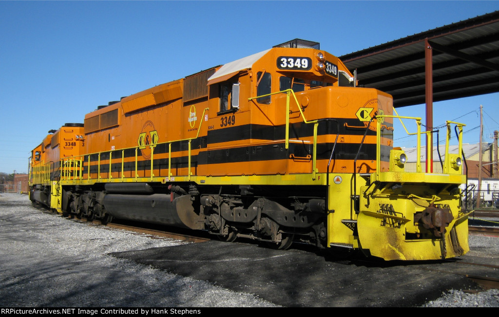 Shots of C&C-GSWR yard, headquarters and service area with road power