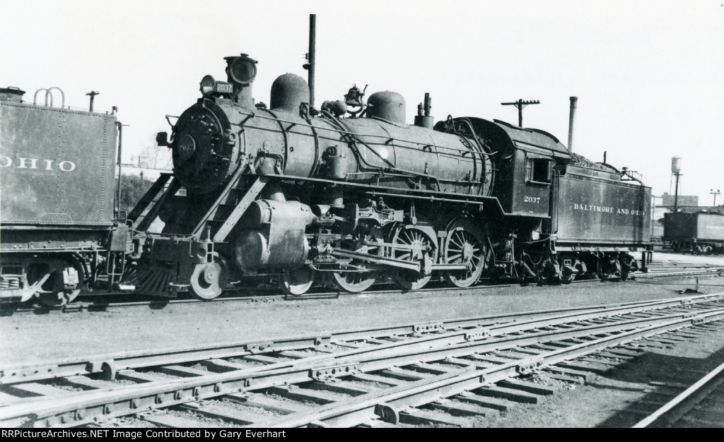 BO 4-6-0 #2037 - Baltimore & Ohio