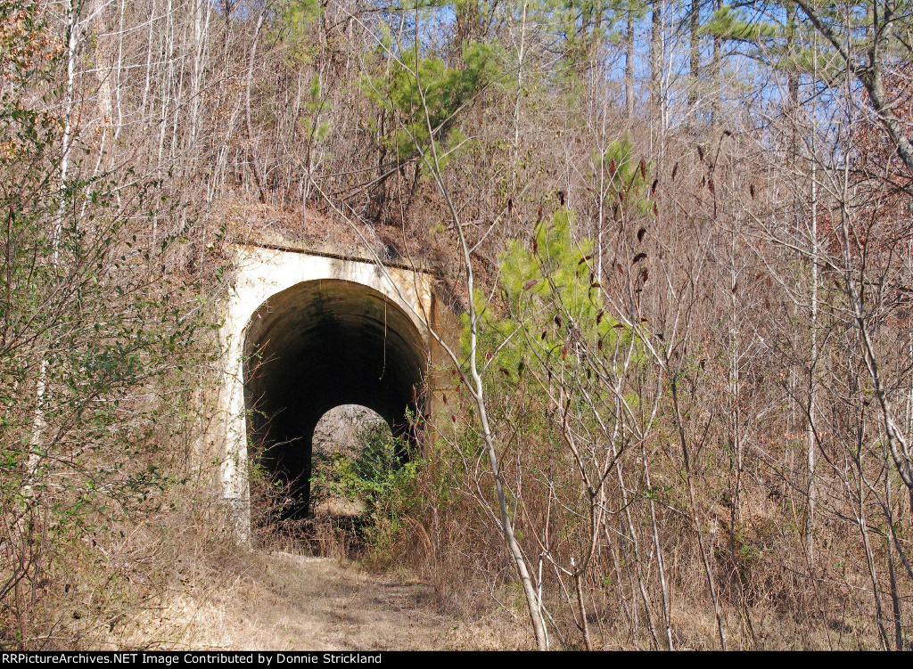 Central of Georgia tunnel under the Seaboard Air Line