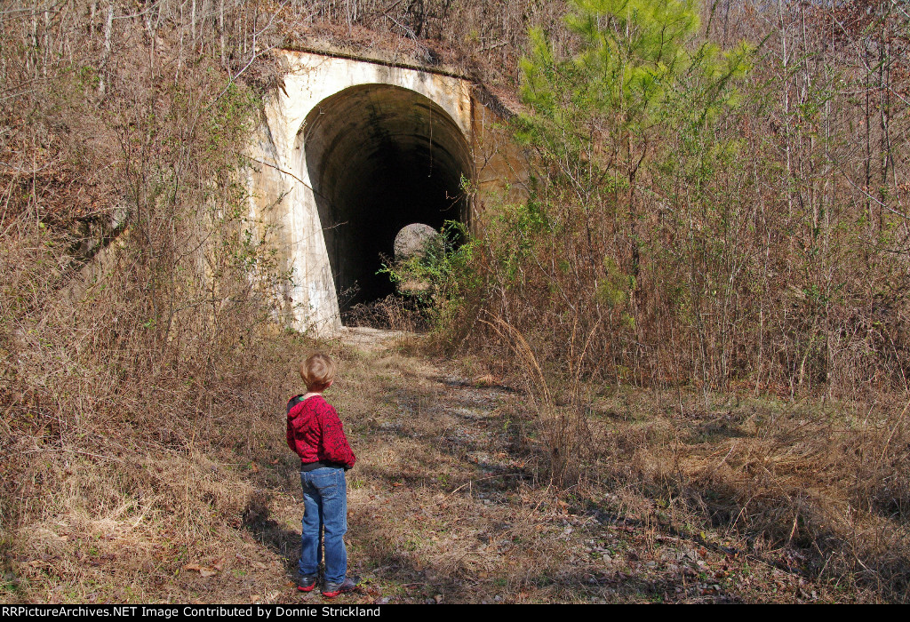 Central of Georgia tunnel under the Seaboard Air Line