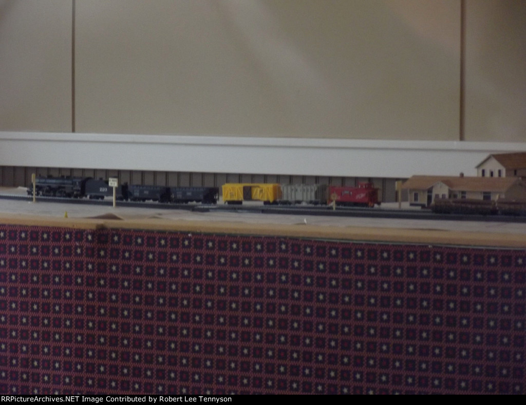 Model Train Display in the St. James Depot