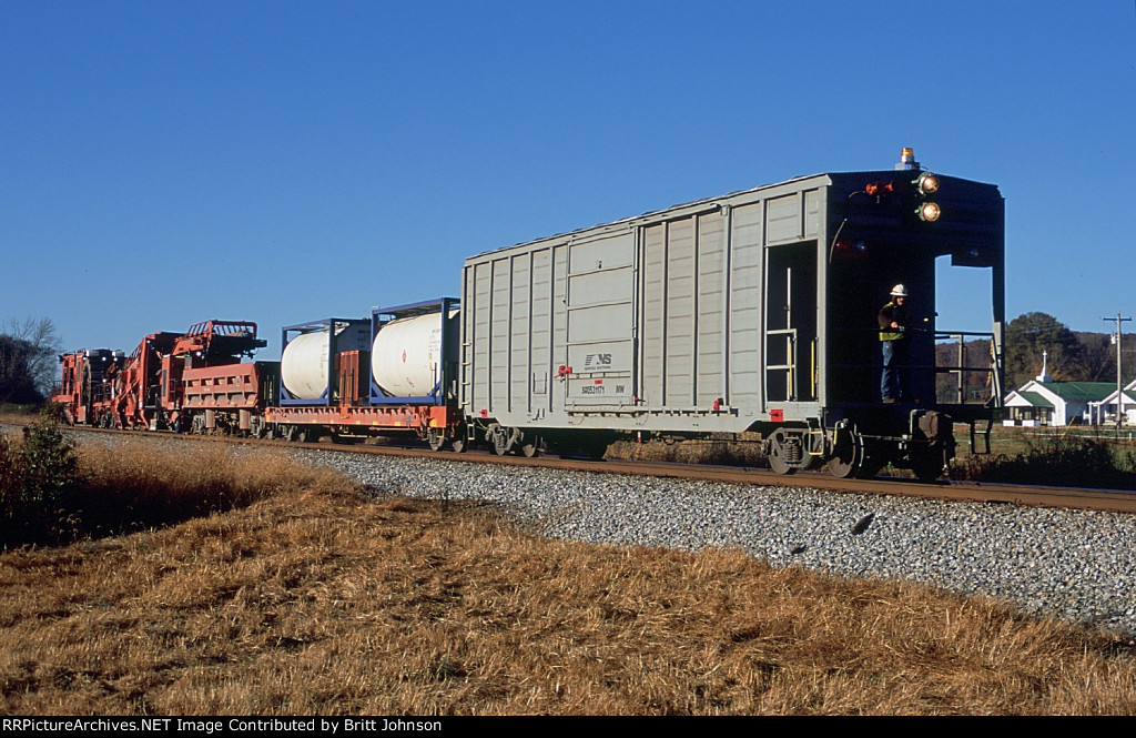 Northbound Ballast Cleaner